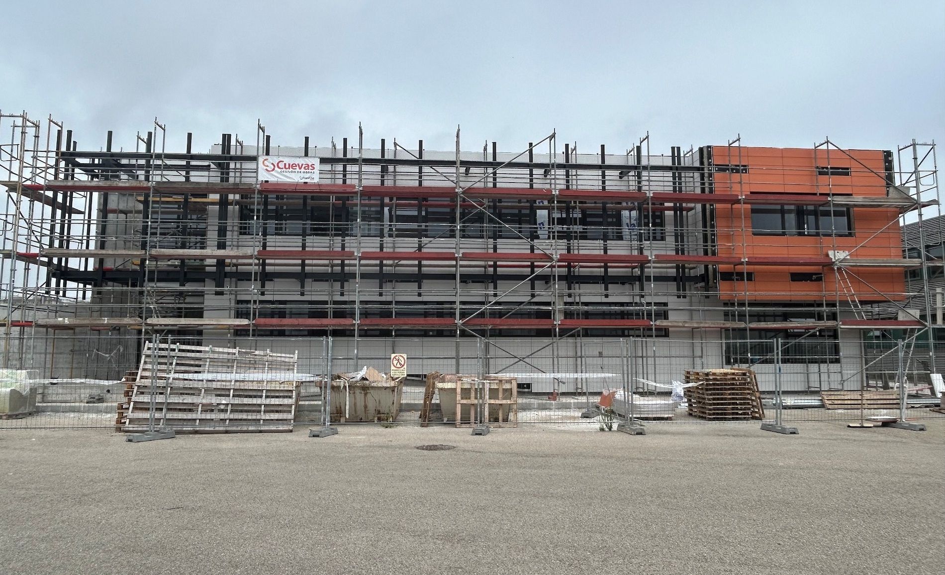 Obras Edificio Policía Portuaria Puerto Santander