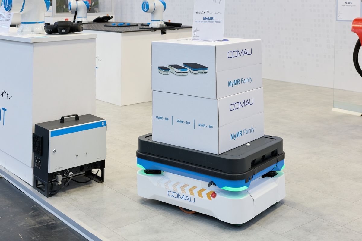 Vehiculo autonomo Comau