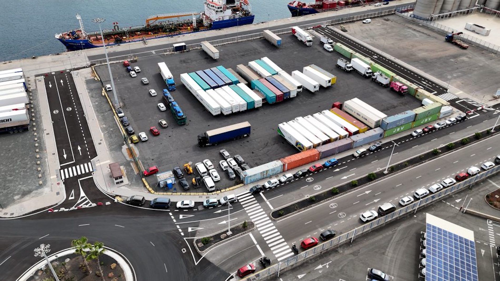 explanada cambulloneros puerto las palmas