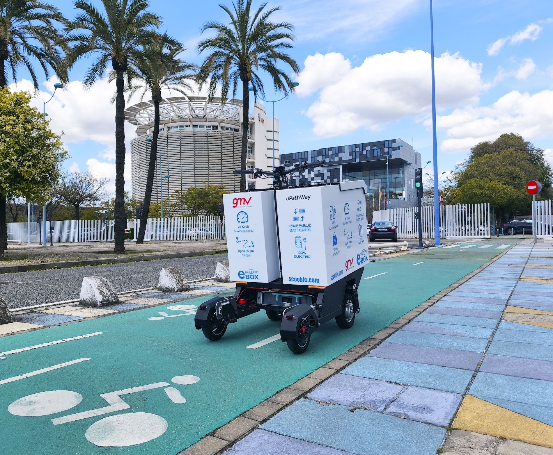 GMV vehiculo electrico Scoobic MED GMV vehiculo electrico Scoobic MED