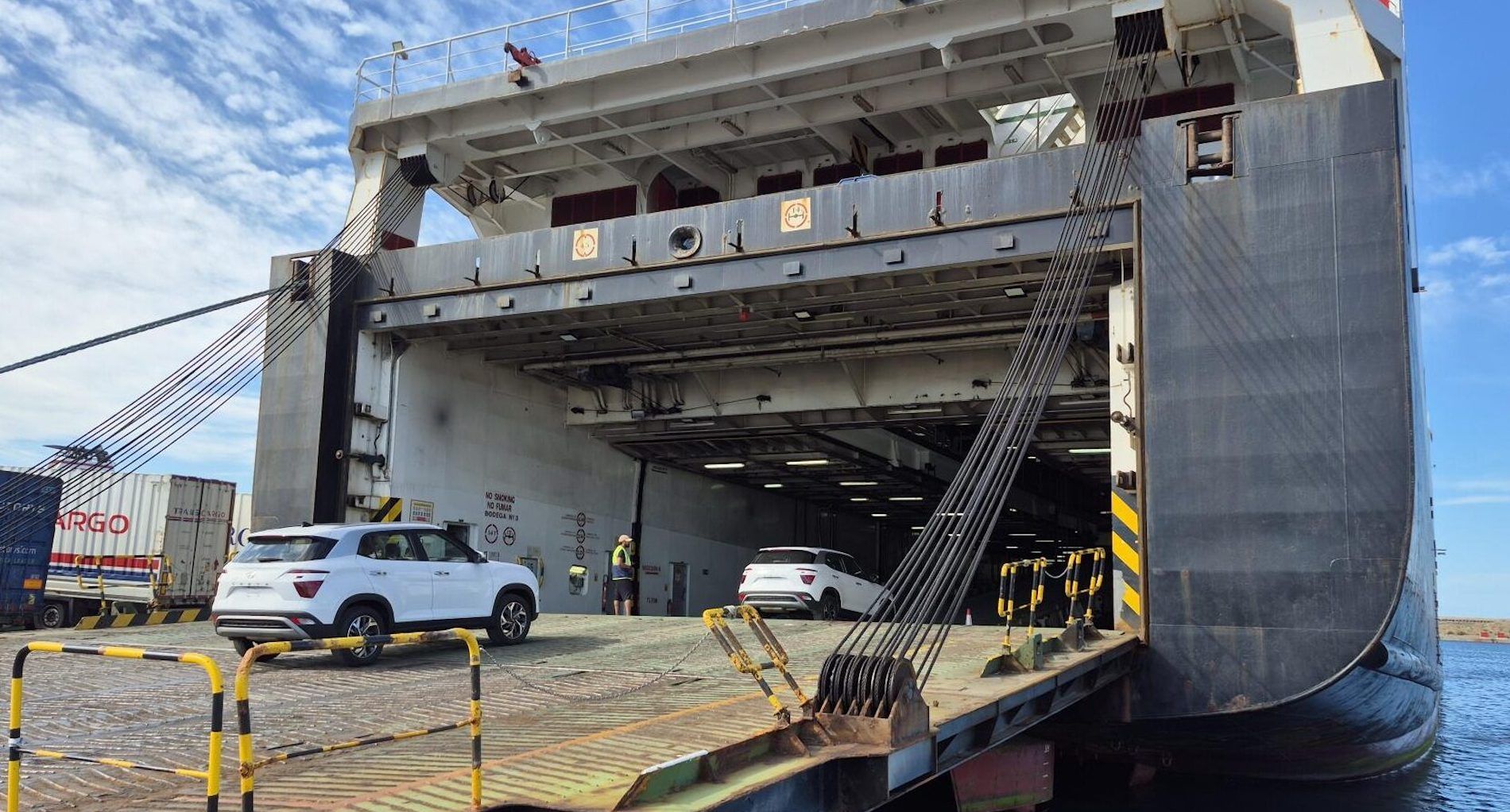 operativa ro ro Suardiaz Marseille Argelia