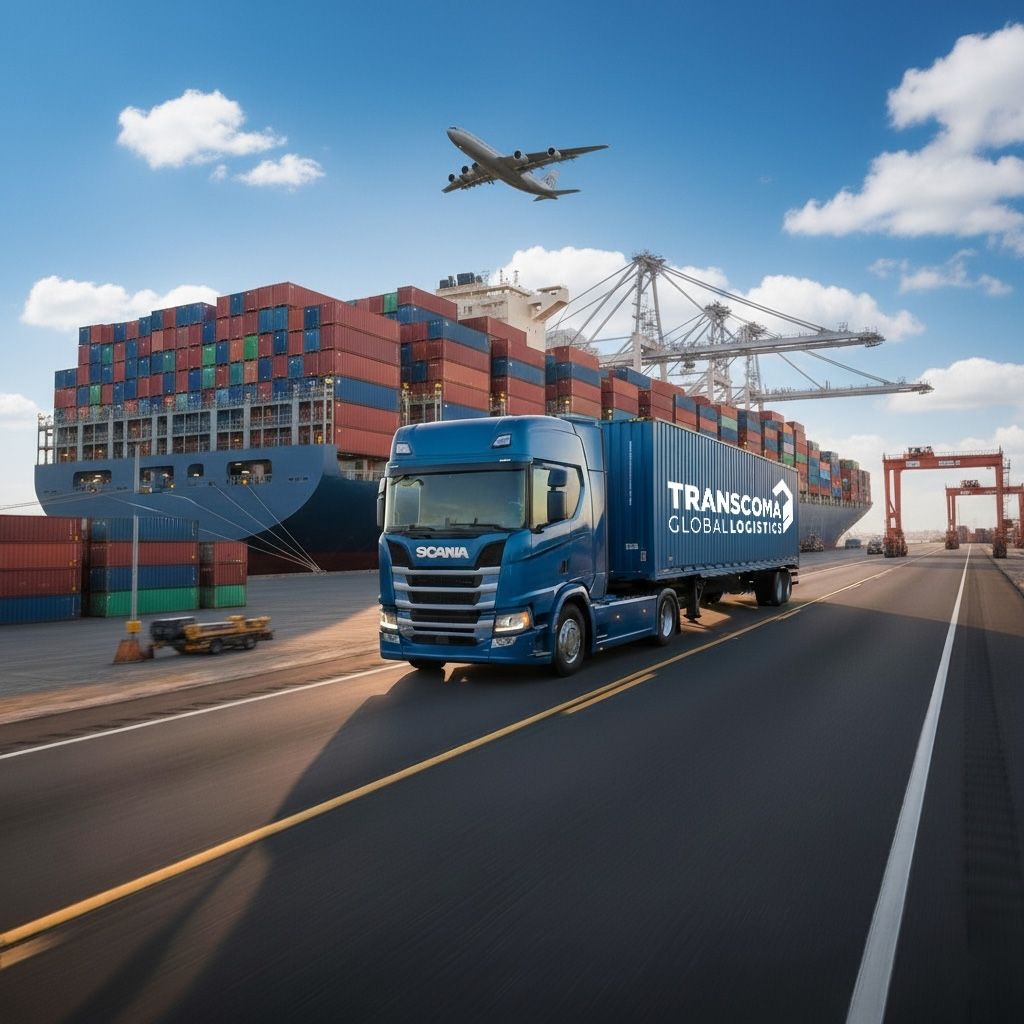 Camion barco avion Transcoma