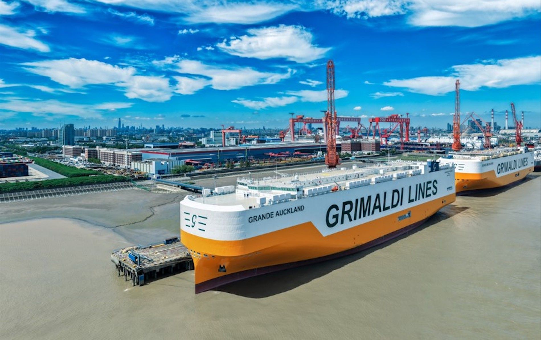 portacoches Grimaldi Grande Auckland