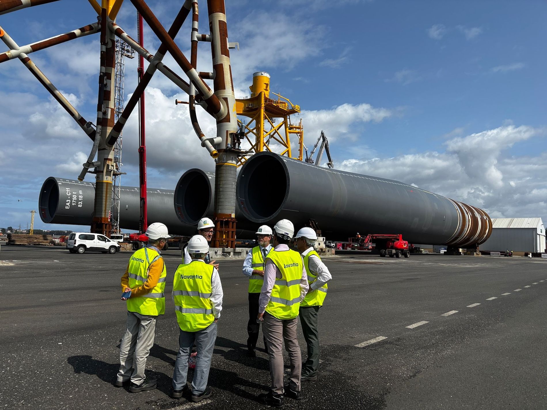 visita puerto Tarragona Navantia
