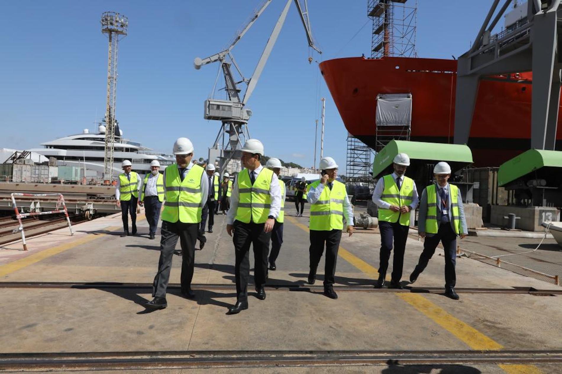 visita Puertos del Estado puerto Cartagena septiembre 2025