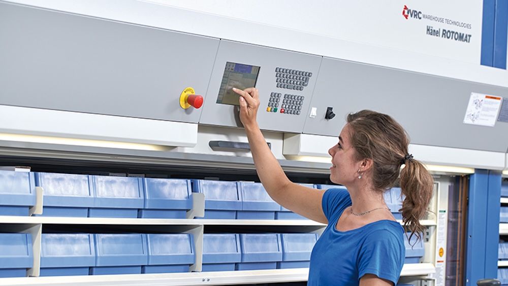 Sistema de VRC en el amacen de Tetra Pak en Arganda