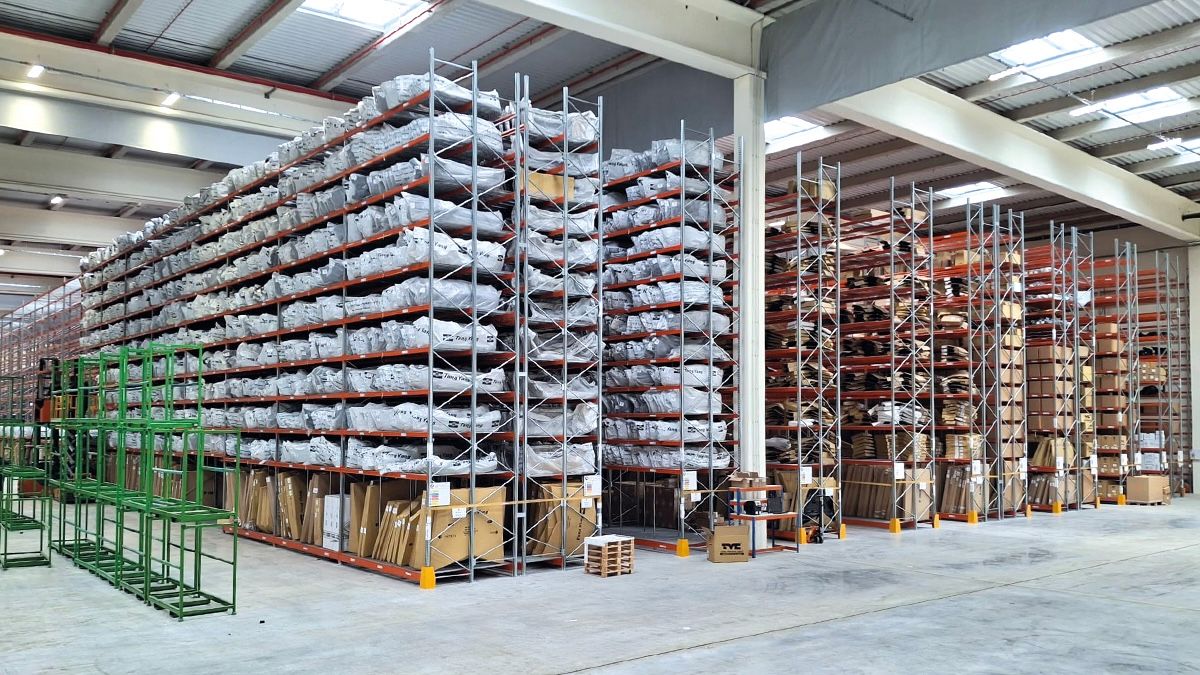 AR Racking almacen Geimex Getafe