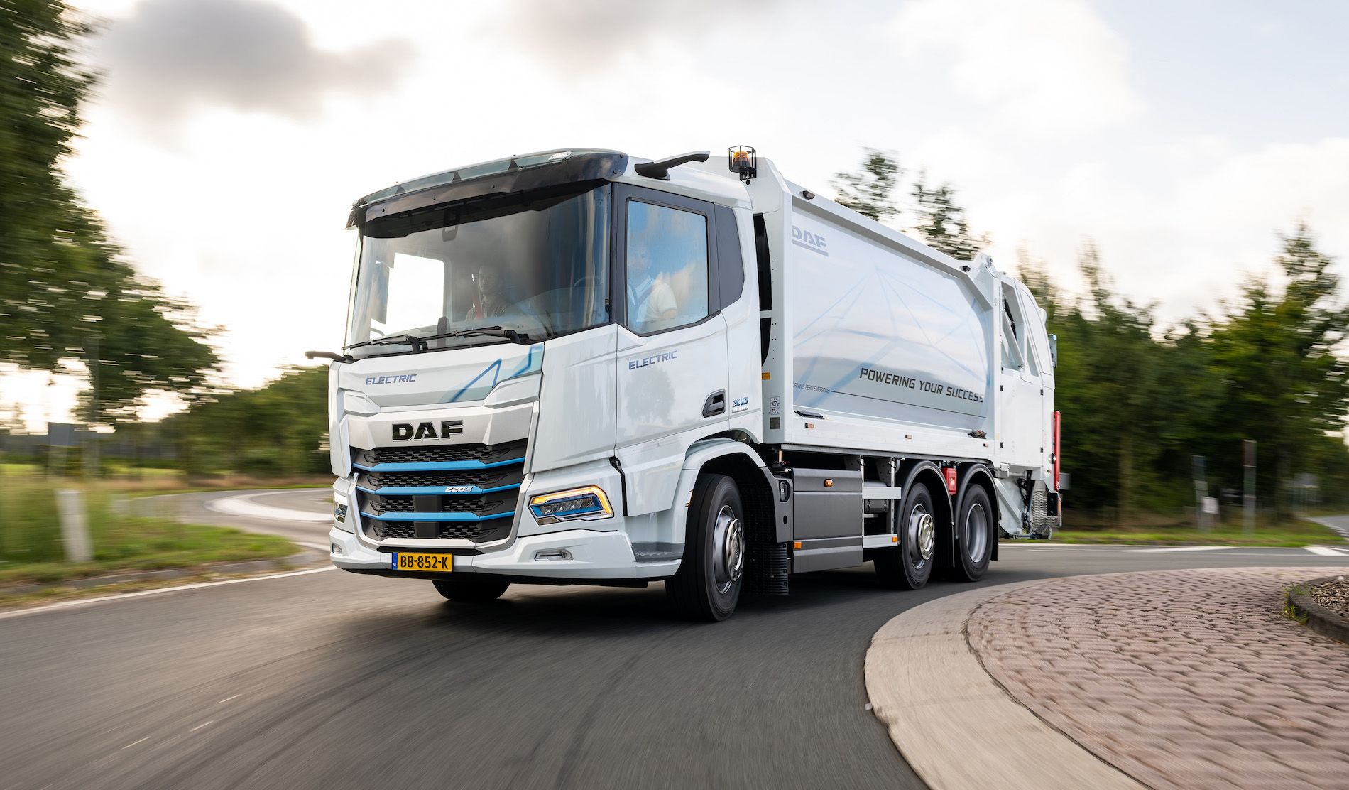 Los nuevos camiones eléctricos ofrecen la misma facilidad de uso para carrozar que el resto de la serie Daf de Nueva Generación.