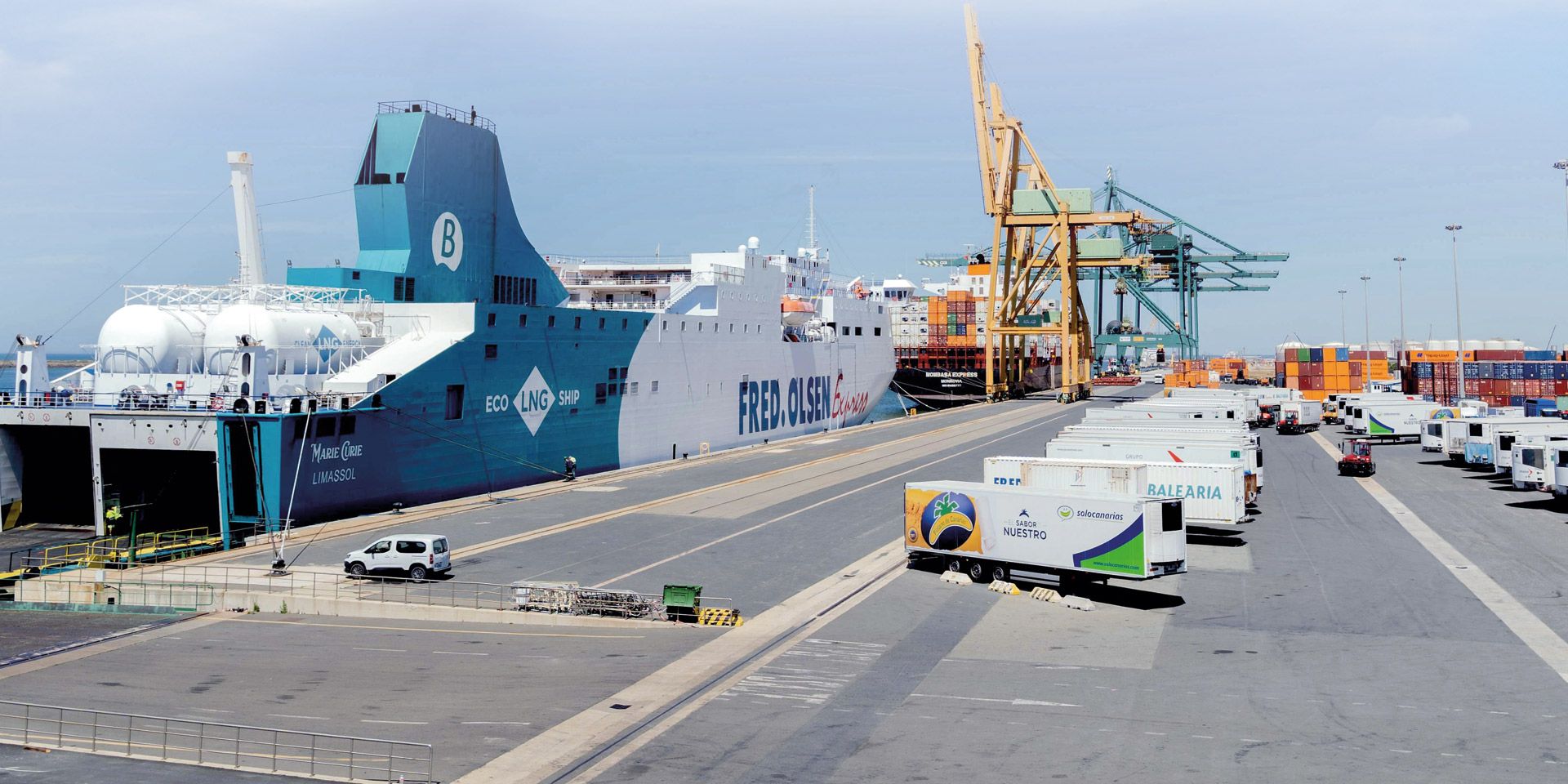 El tráfico de carga rodada se consolida como alternativa.