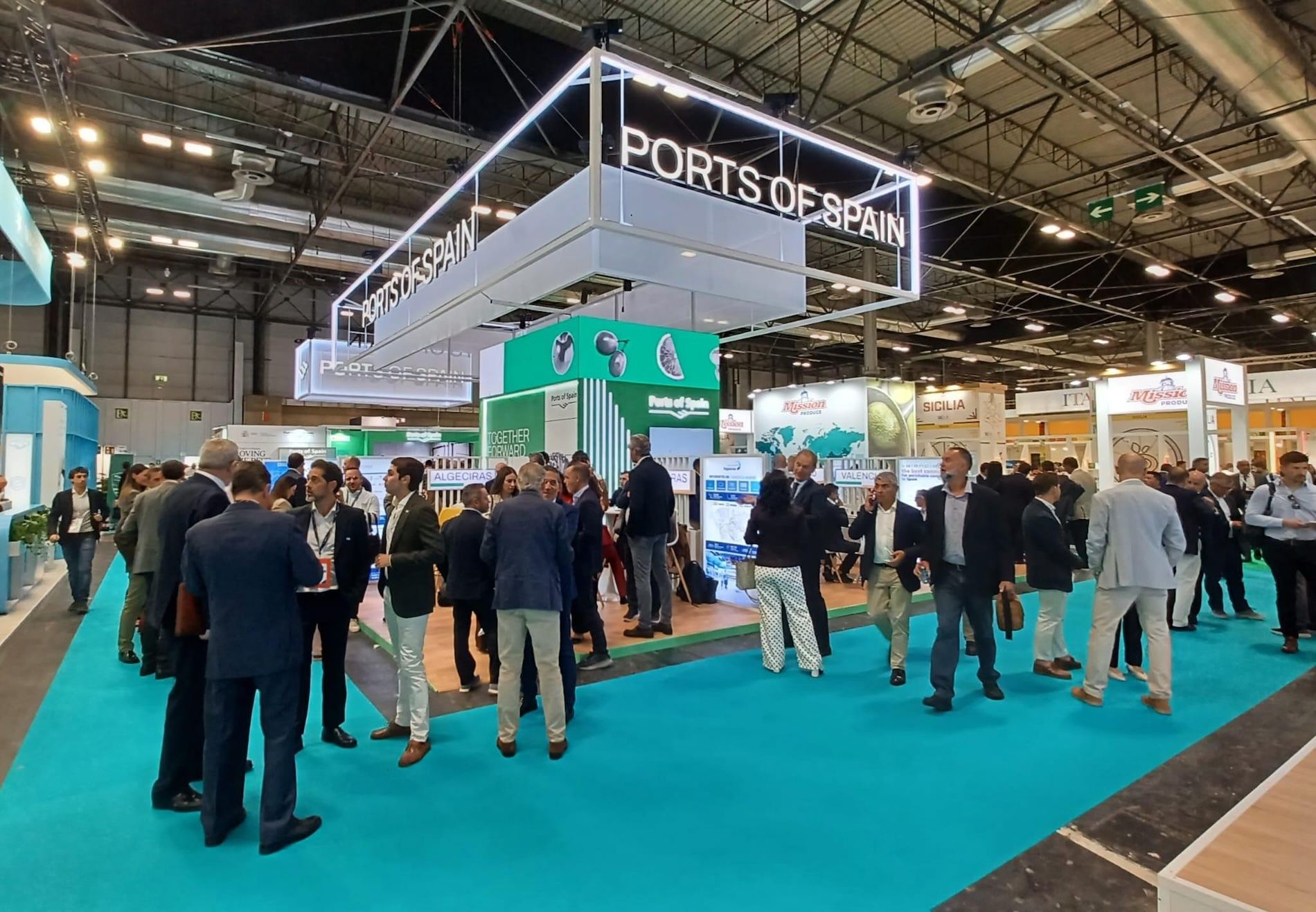 Stand Ports of Spain Fruit Attraction 2025