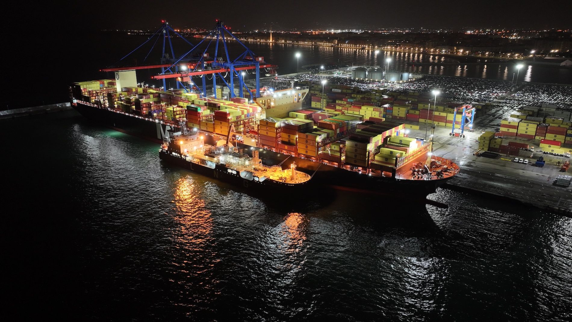 Suministro bio GNL puerto Malaga