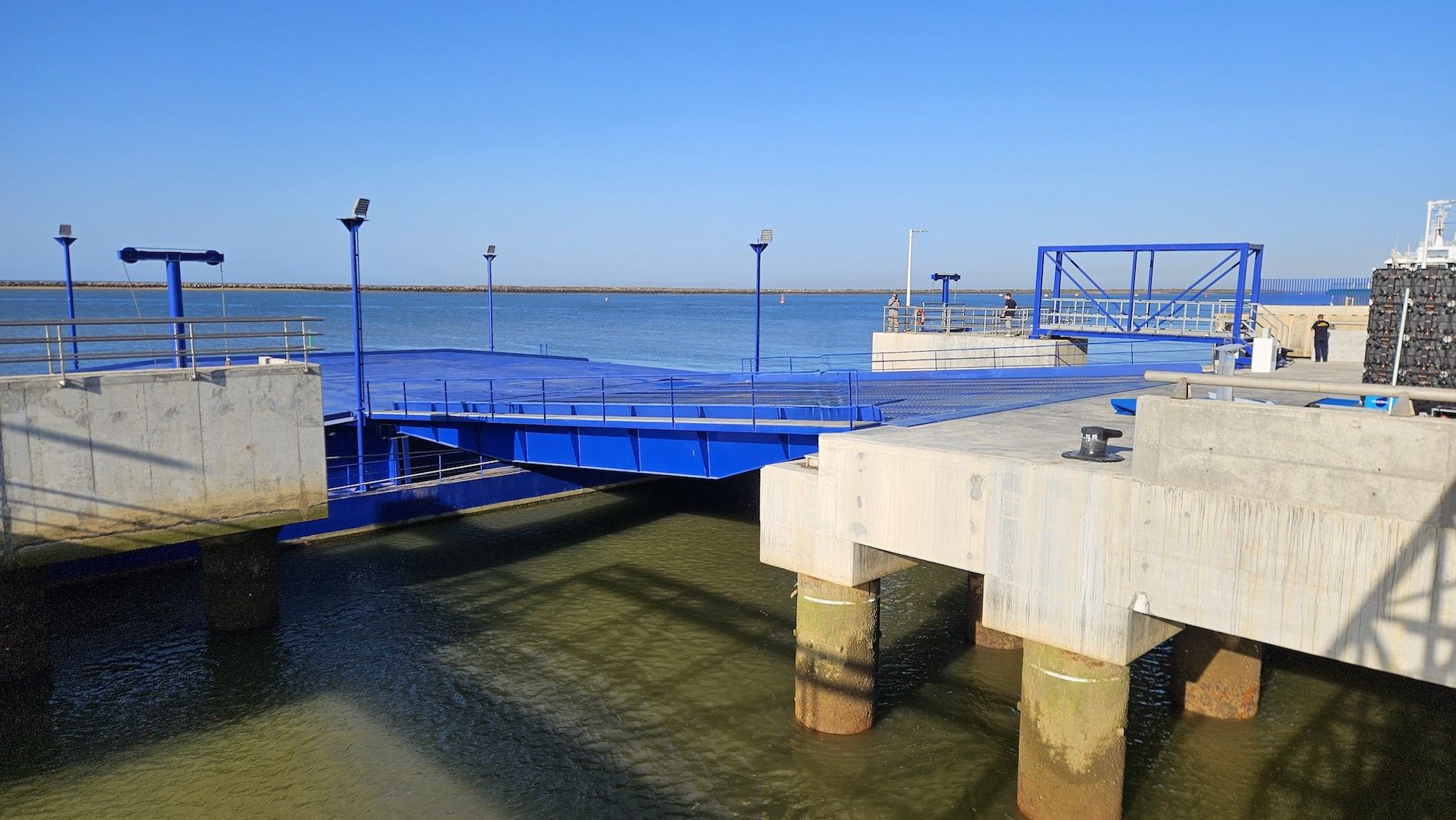 Doble Rampa Roro puerto Huelva