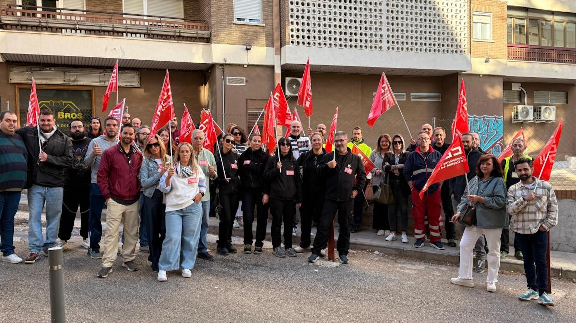 protesta comisiones obreras guadalajara octubre 2025