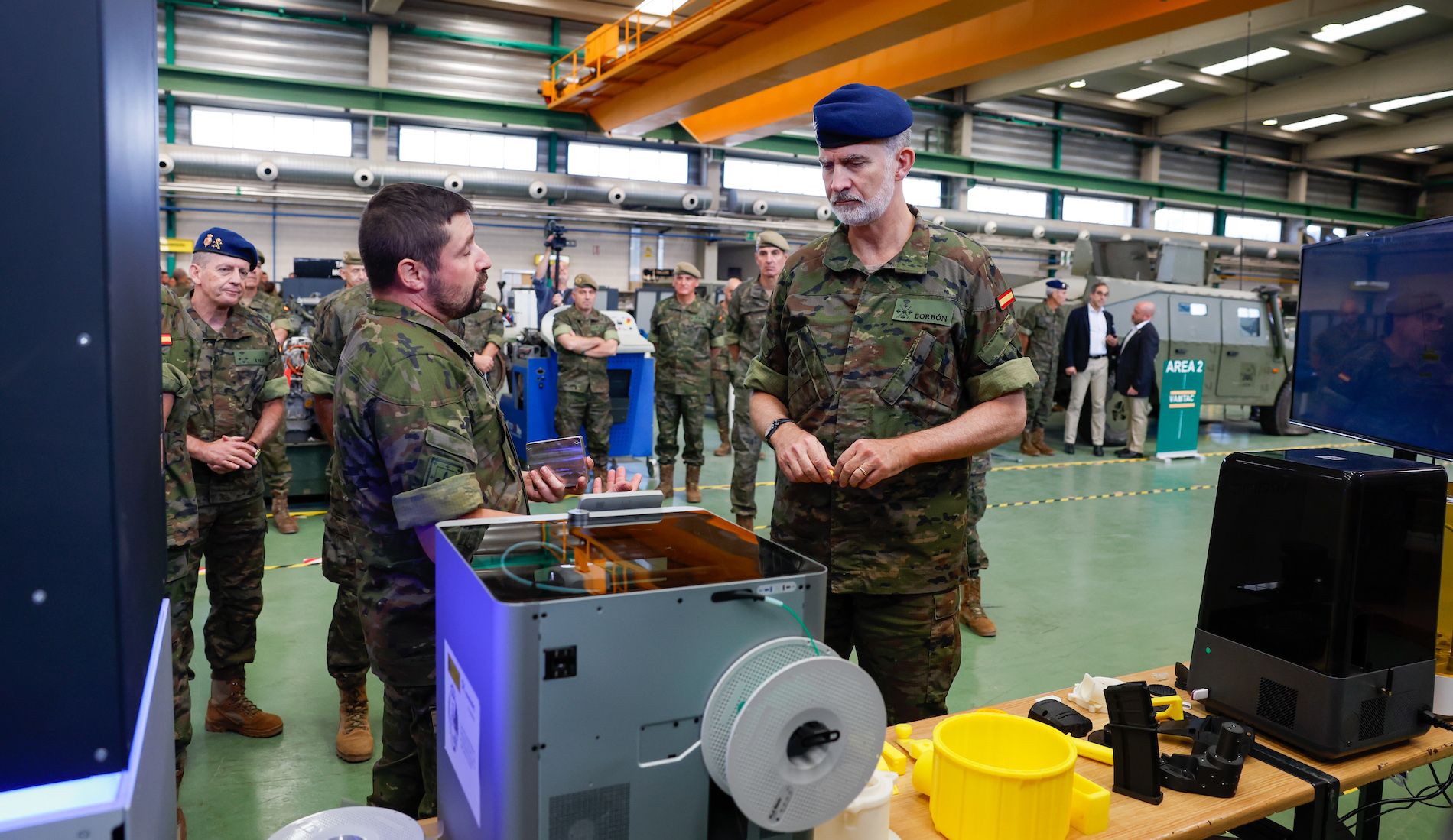 visita felipe VI academa logistica militar calatayud octubre 2025