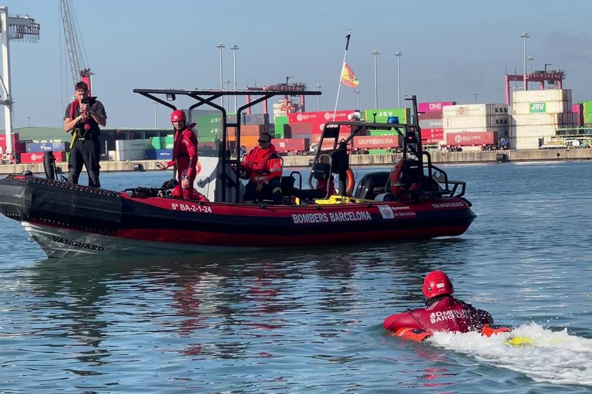 simulacro proteccion puerto Barcelona 2025