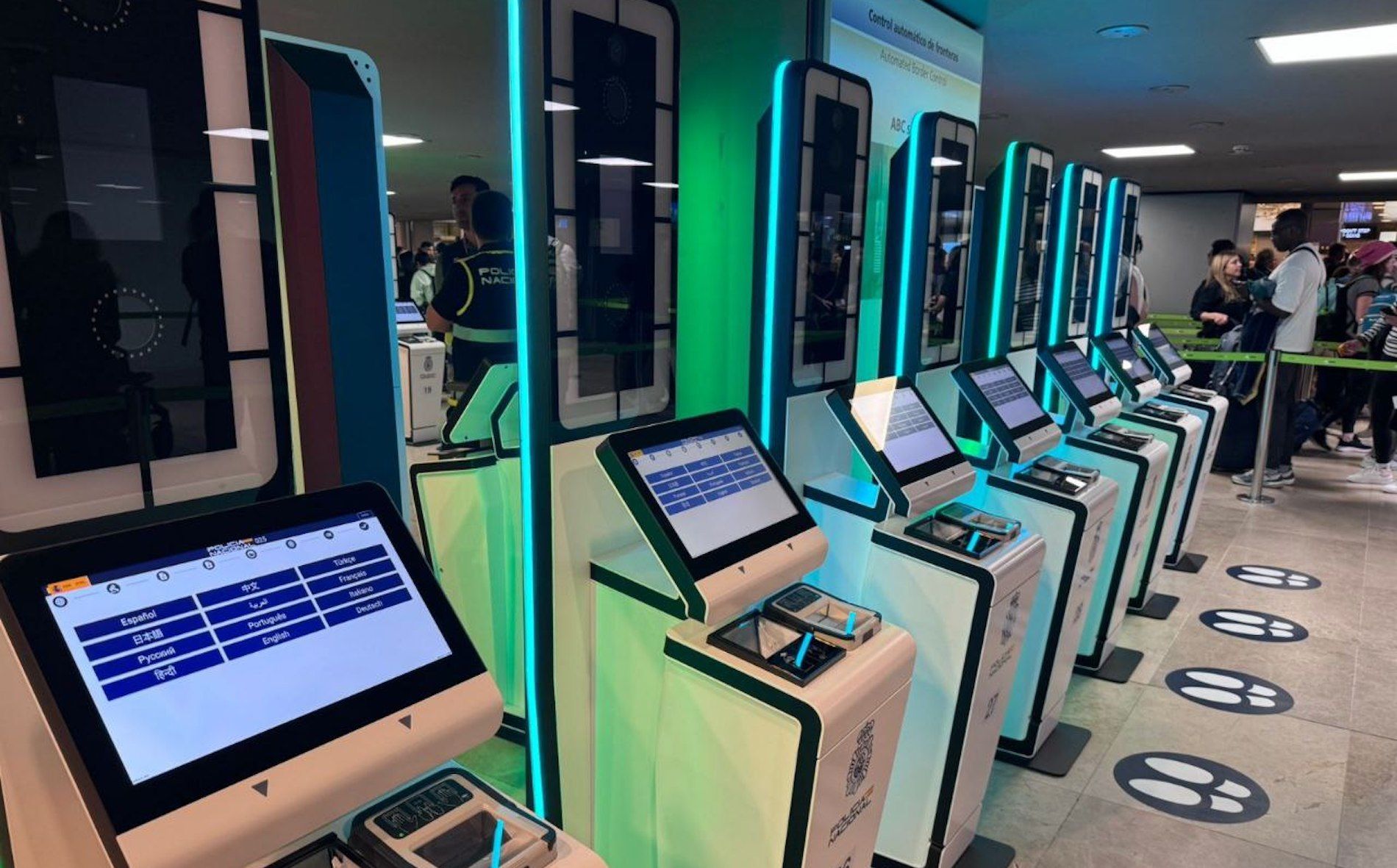 cabinas control EES barajas cabinas control EES barajas