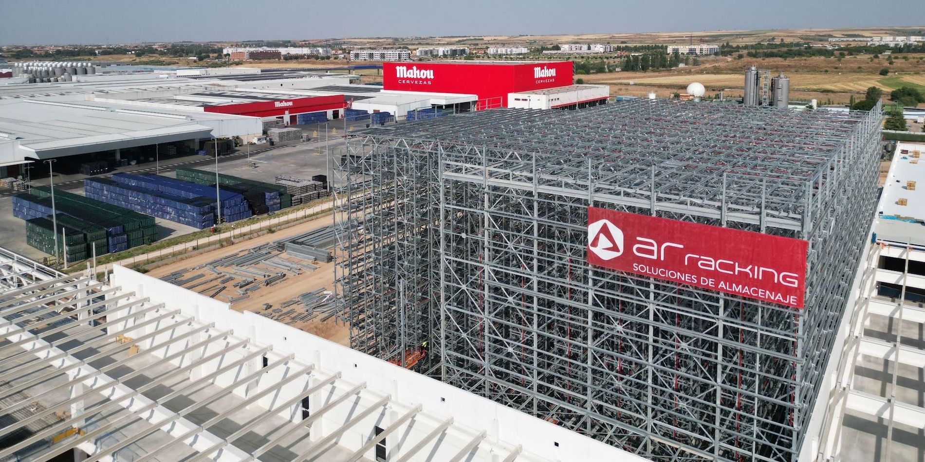 instalacion AR Racking para Mahou San Miguel