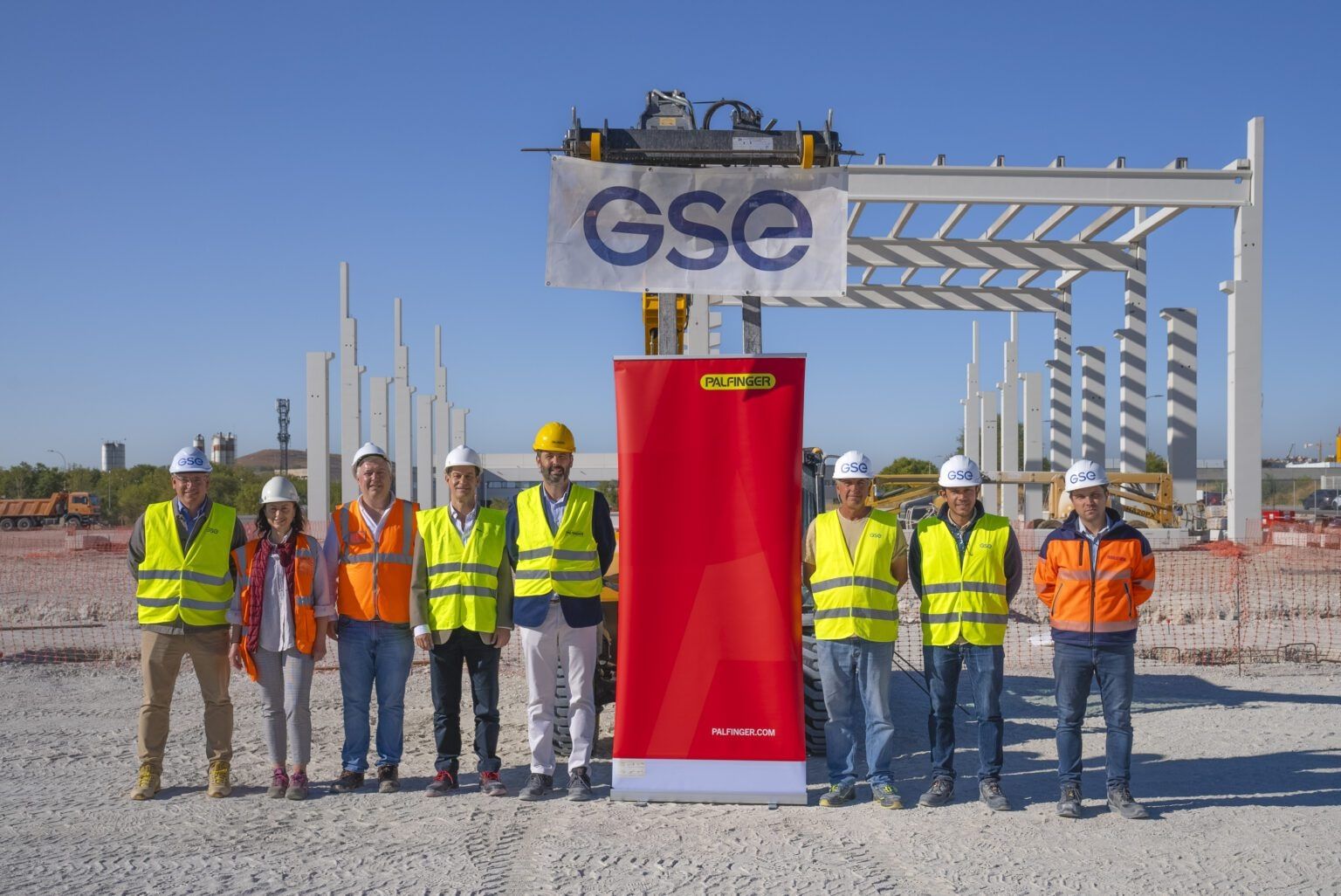 GSE obra centro Palfinger Madrid GSE obra centro Palfinger Madrid