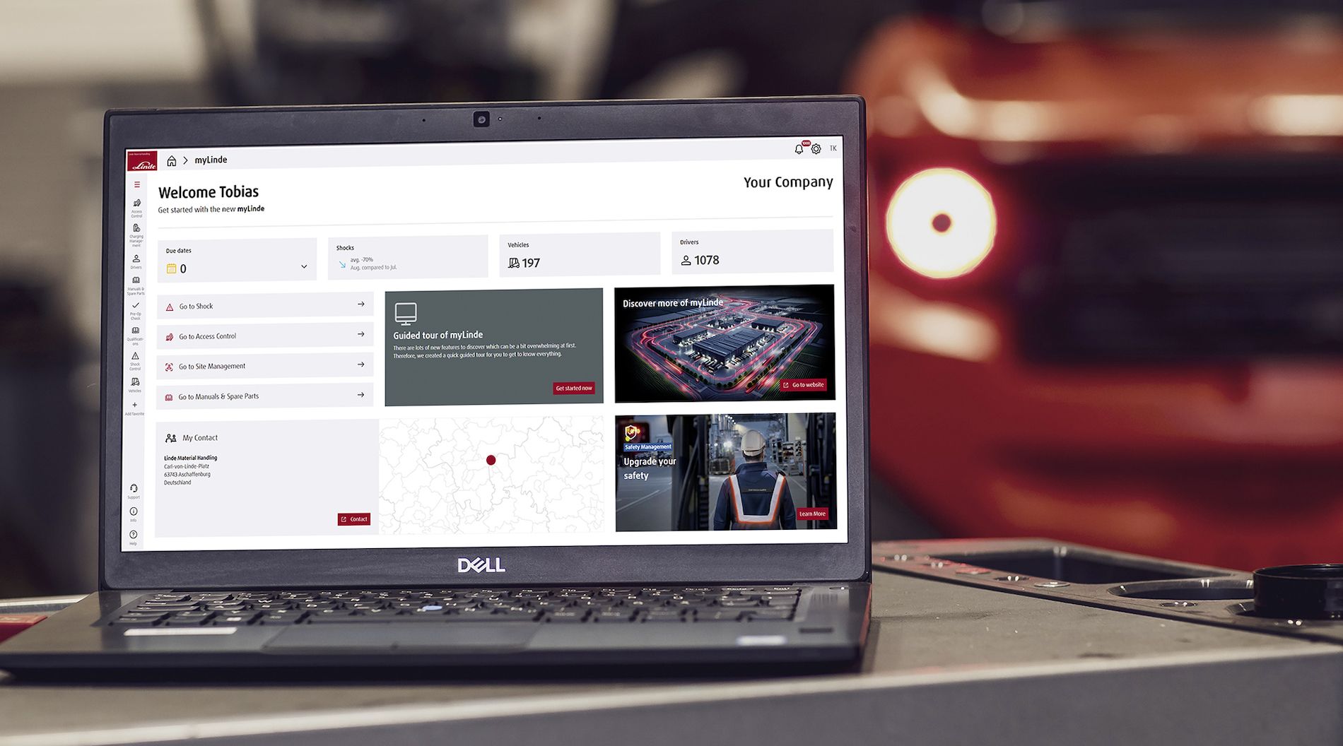 servicio web my linde LMH