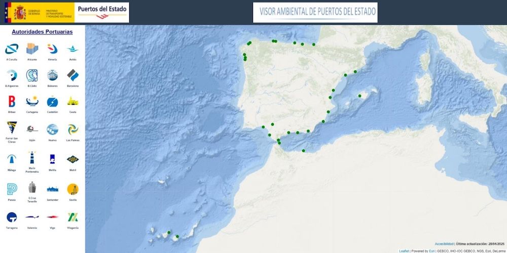 La herramienta permite visualizar el conjunto de datos ambientales e ir incorporando los que se vayan obteniendo.