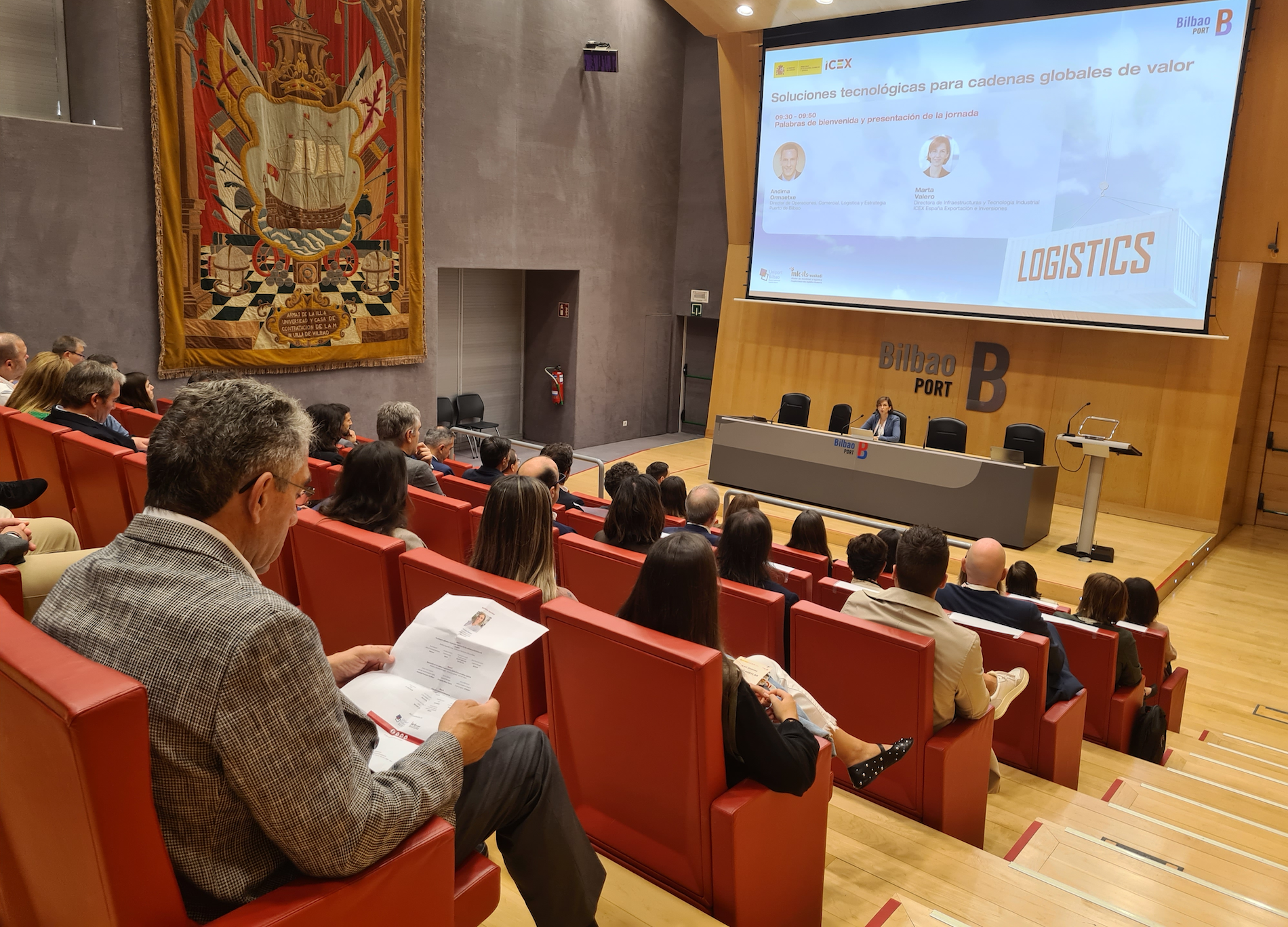 Jornada ICEX puerto Bilbao