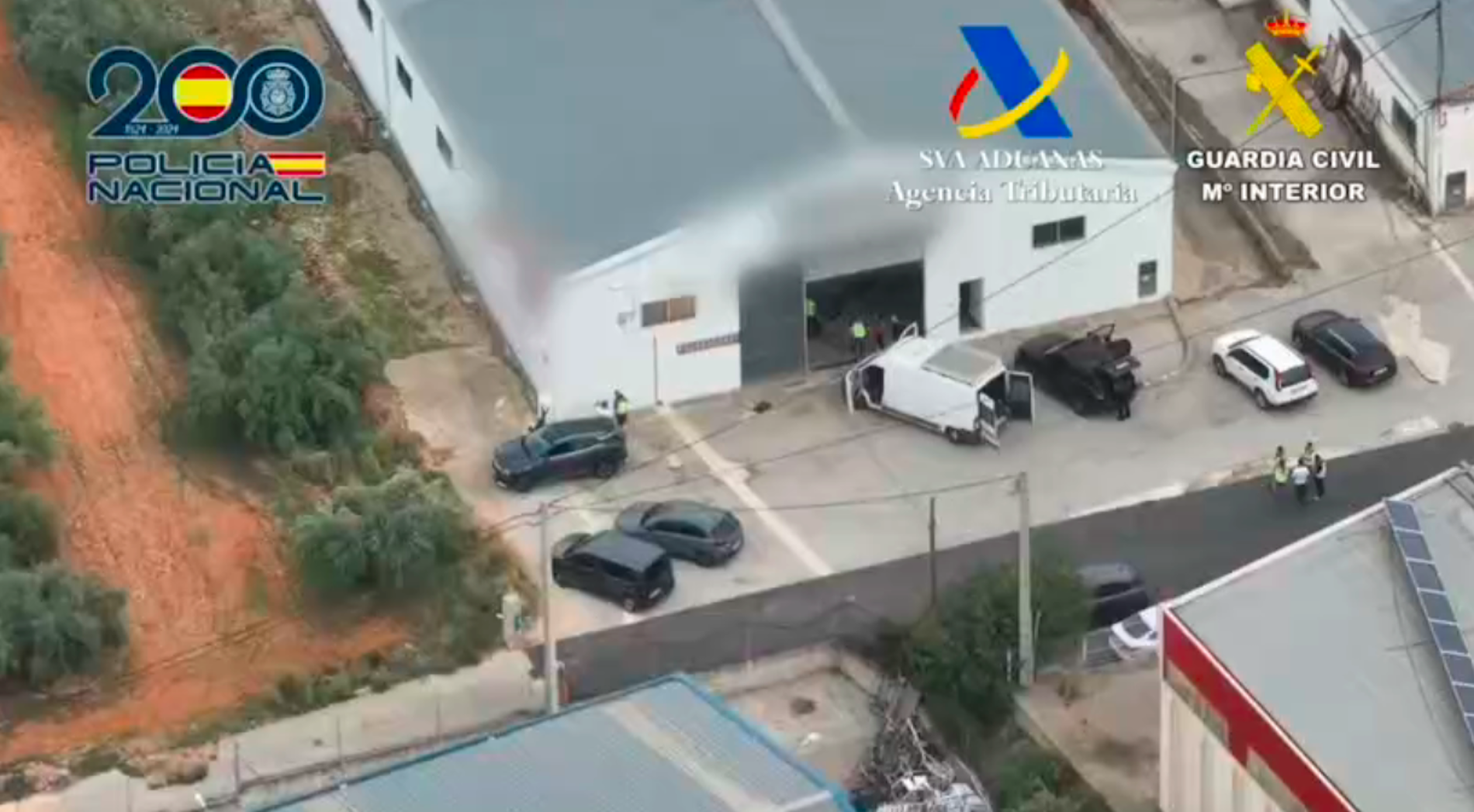 operacion trafico droga camion puerto valencia octubre 2025