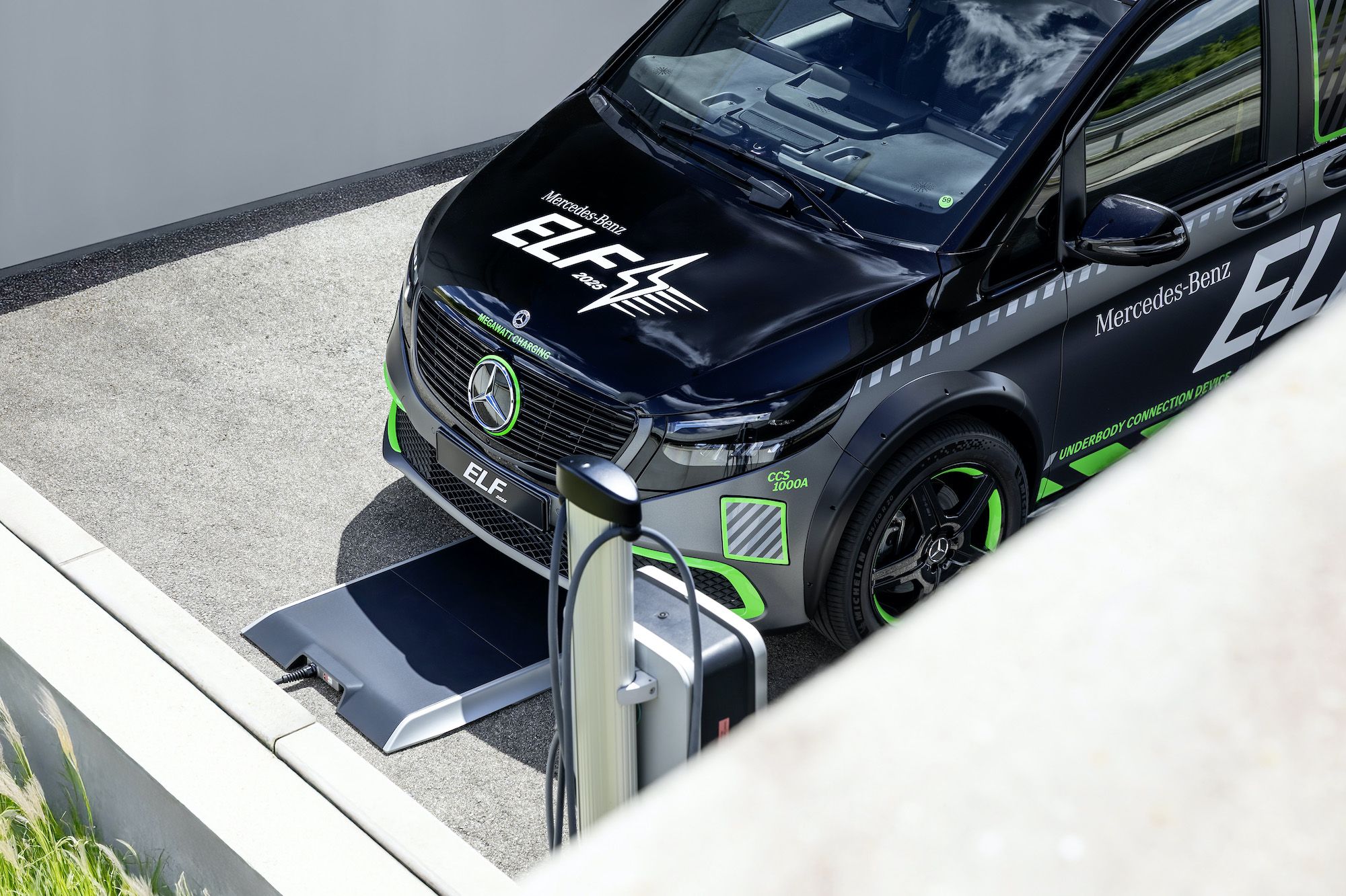 carga inductiva ELF Mercedes