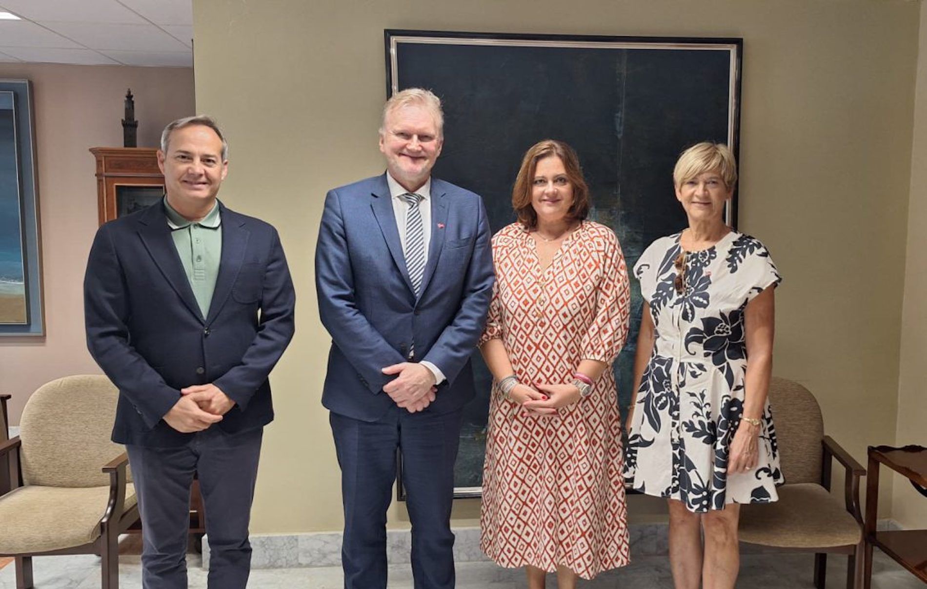 visita embajador noruega ap las pallmas octubre 2025