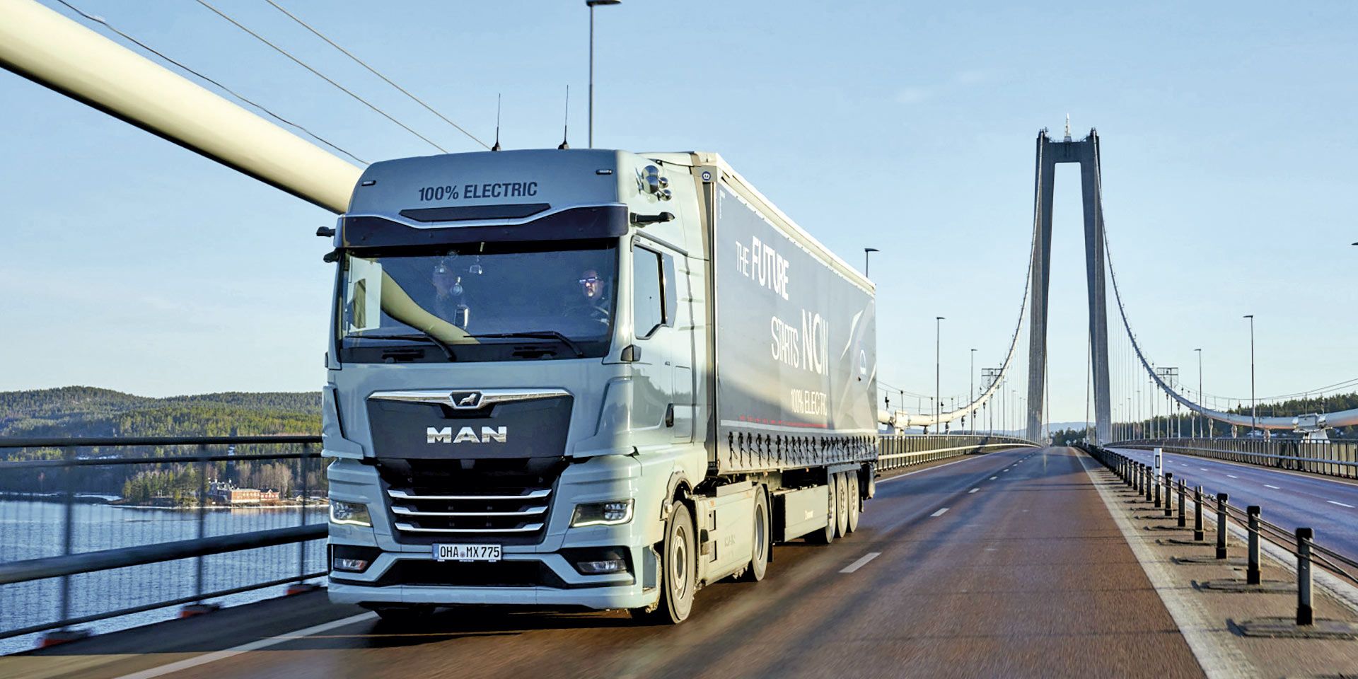 La empresa guipuzcoana Garrai ha recibido el primer camión eléctrico fabricado en serie que comercializa MAN en España.