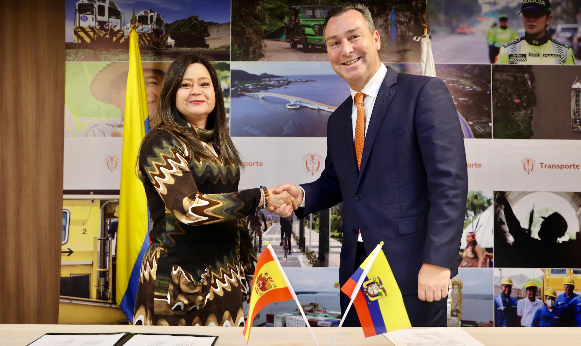 firma acuerdo Puertos de Estado Colombia