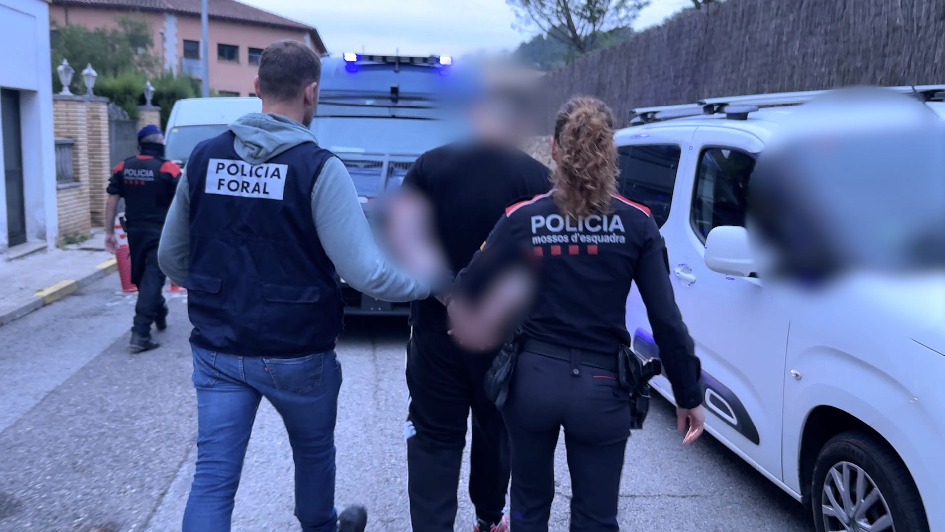 operacion robo camiones con droga policias navarra y catalana octubre 2025