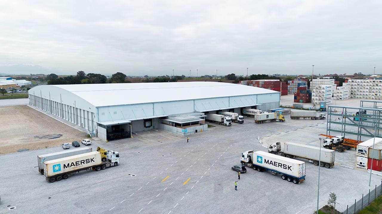 almacen frigorifico Maersk Sudafrica