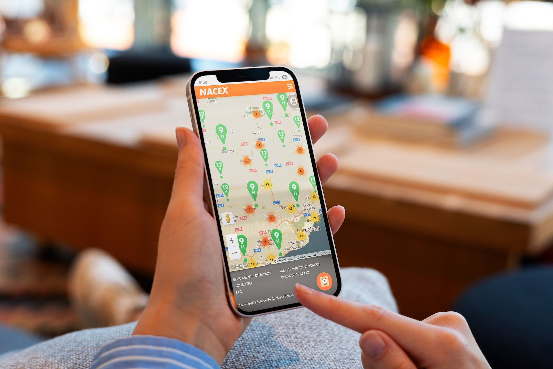 red de puntos conveniencia Nacex