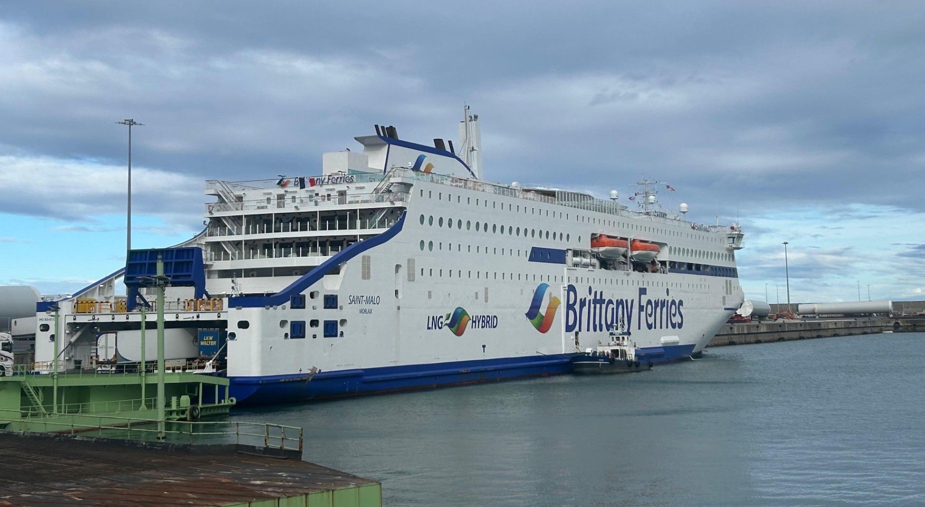 ferri Saint Malo puerto Bilbao