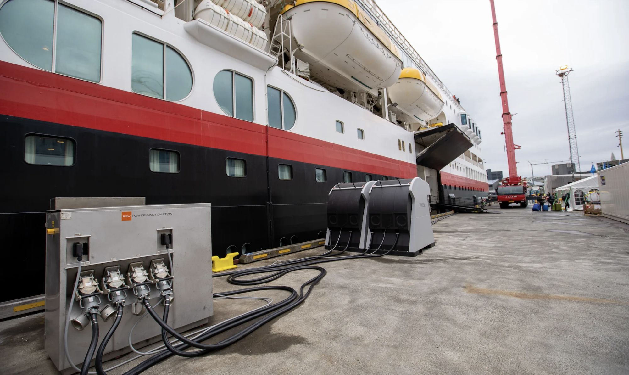 sistema OPS suministro electrico a cruceros