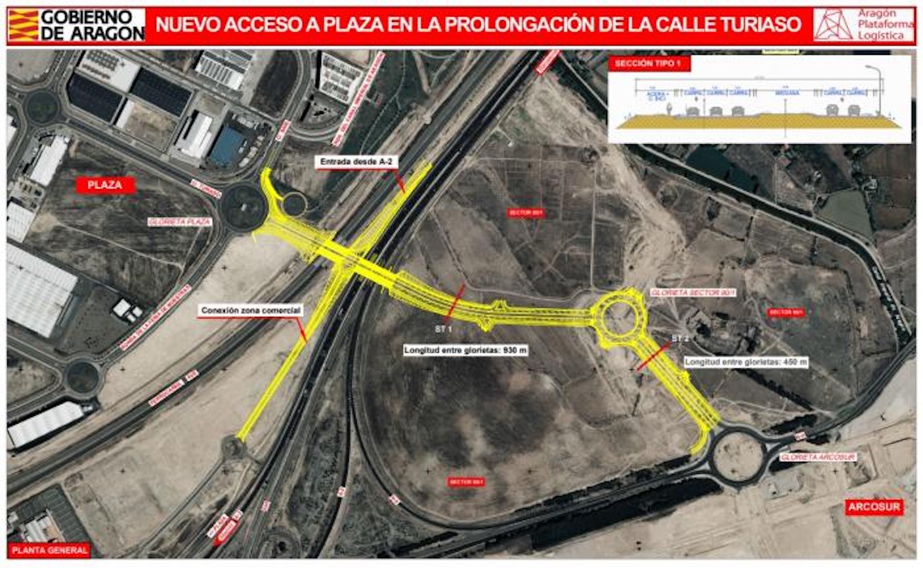 Los trabajos del nuevo acceso norte se iniciarán en mayo del año que viene.