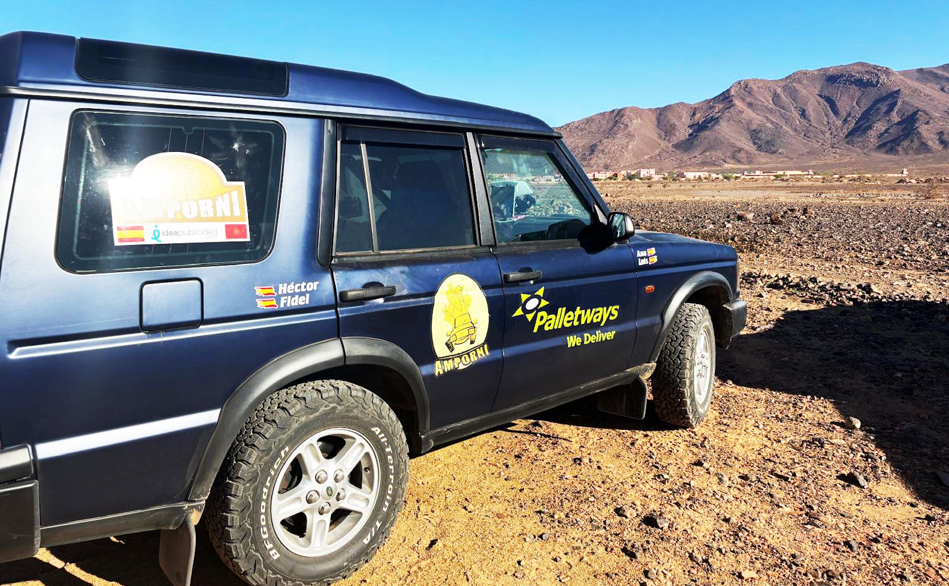 mision Azur Palletways Marruecos 2025