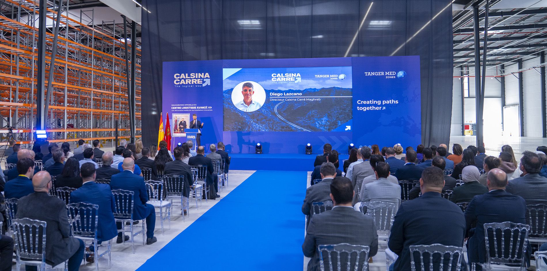 inauguracion plataforma calsina carre tanger