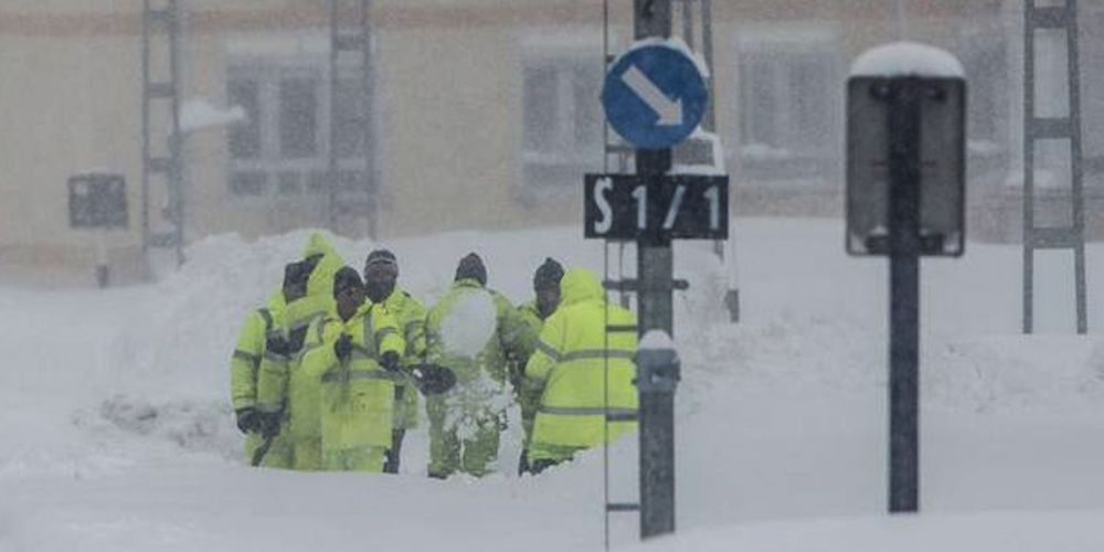 operativo invernal Adif nieve vias operativo invernal Adif nieve vias