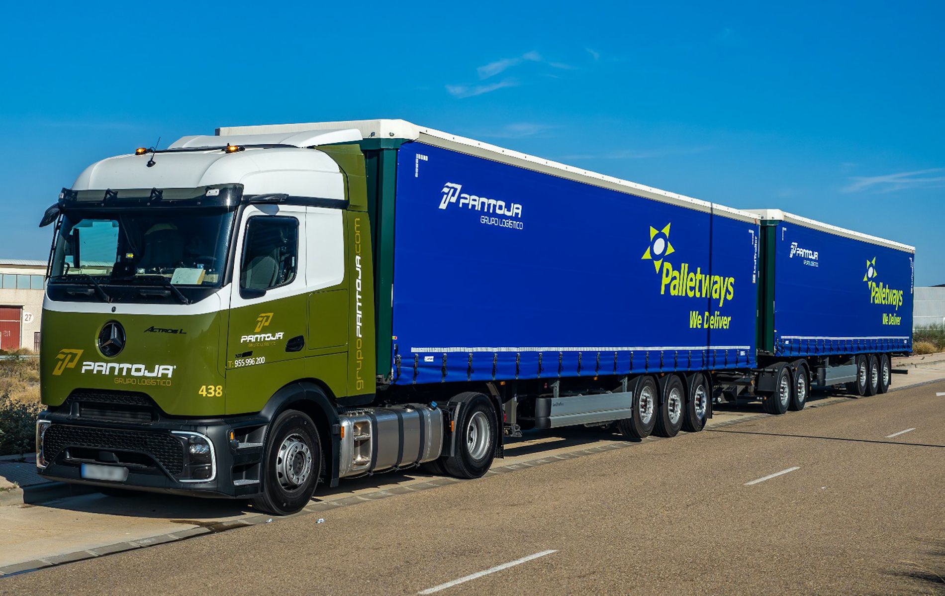 duotrailer Pantoja Palletways