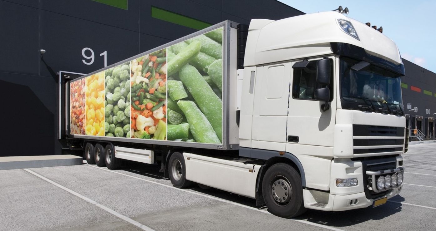 Webfleet camion cadena de frio transporte refrigerado