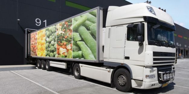 Webfleet camion cadena de frio transporte refrigerado