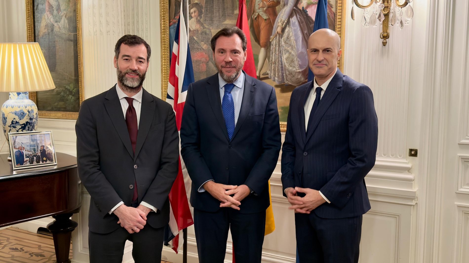 Benito Nuñez Oscar Puente y Victor Jimenez