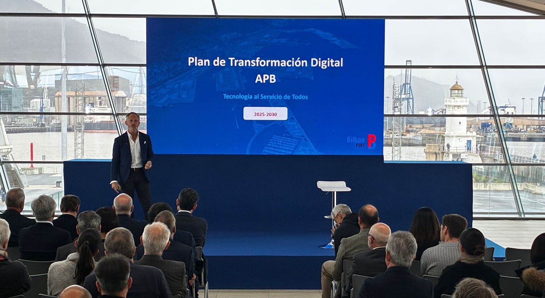 Presentacion Plan Transfromacion Digital Puerto de Bilbao