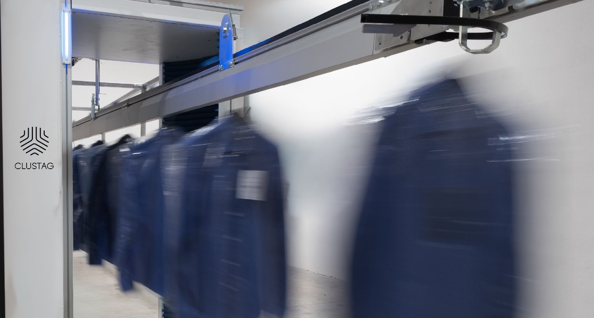 RFID Clustag prenda colgada