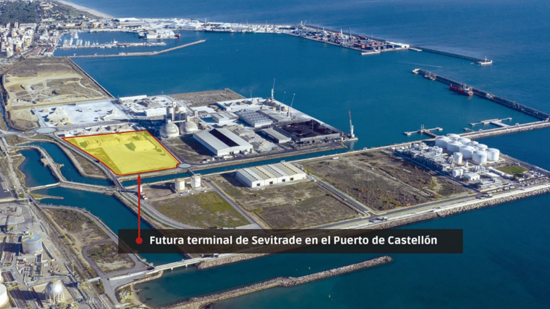 Sevitrade nueva terminal en el puerto de Castellon