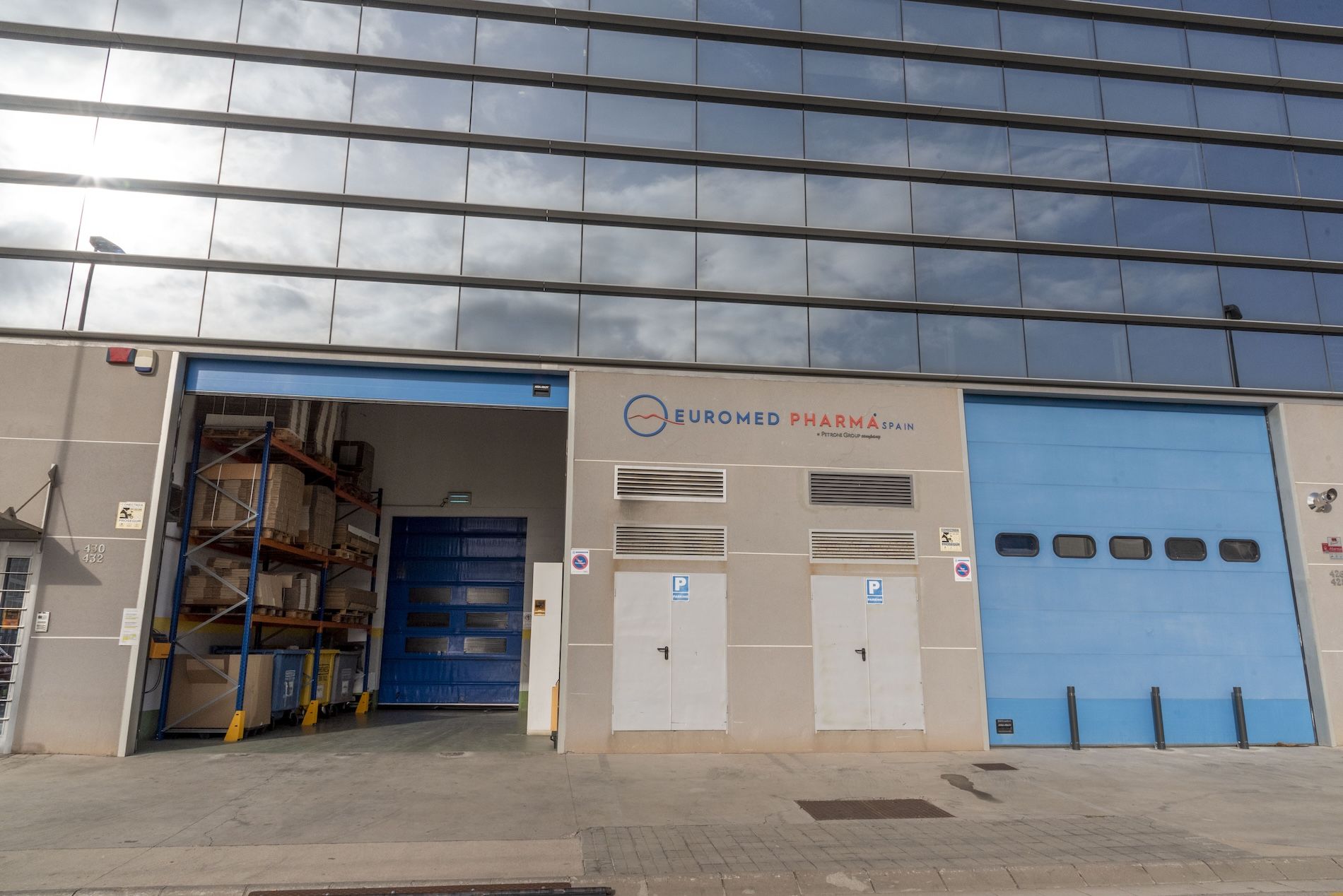 Almacen de Euromed Pharma Spain en Barcelona