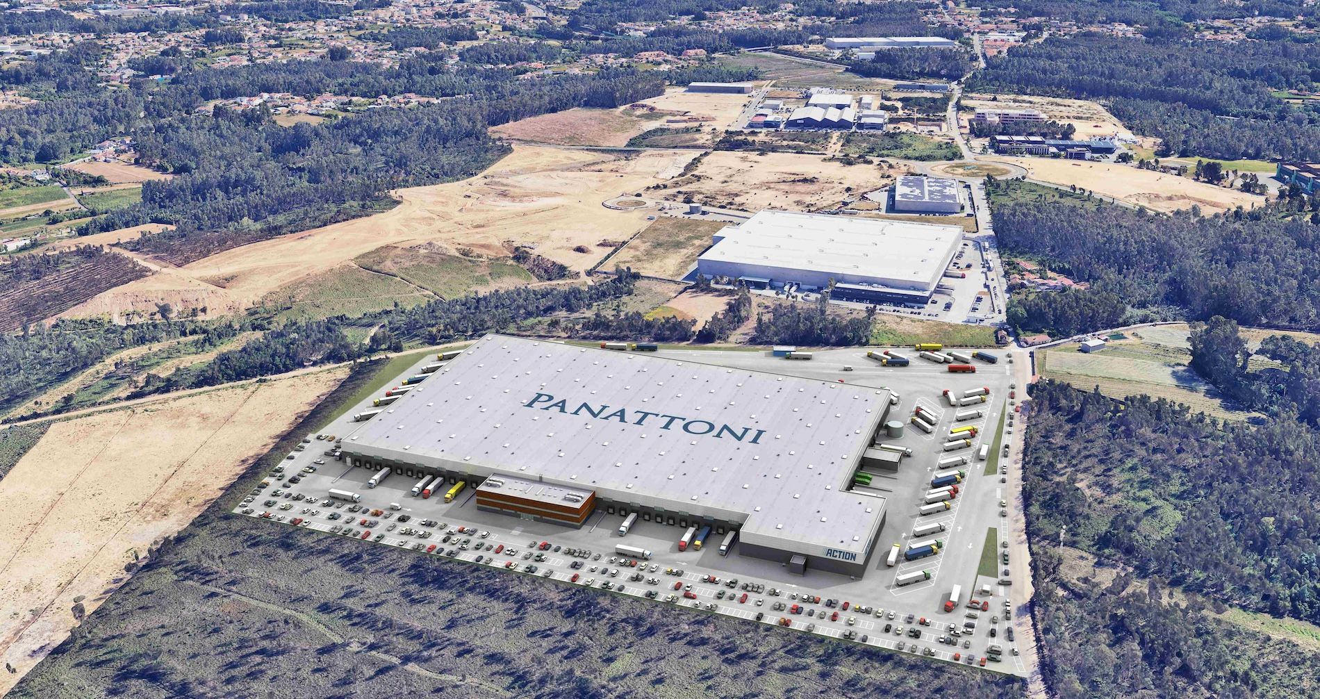 Panattoni parque logistico Action Portugal Panattoni parque logistico Action Portugal