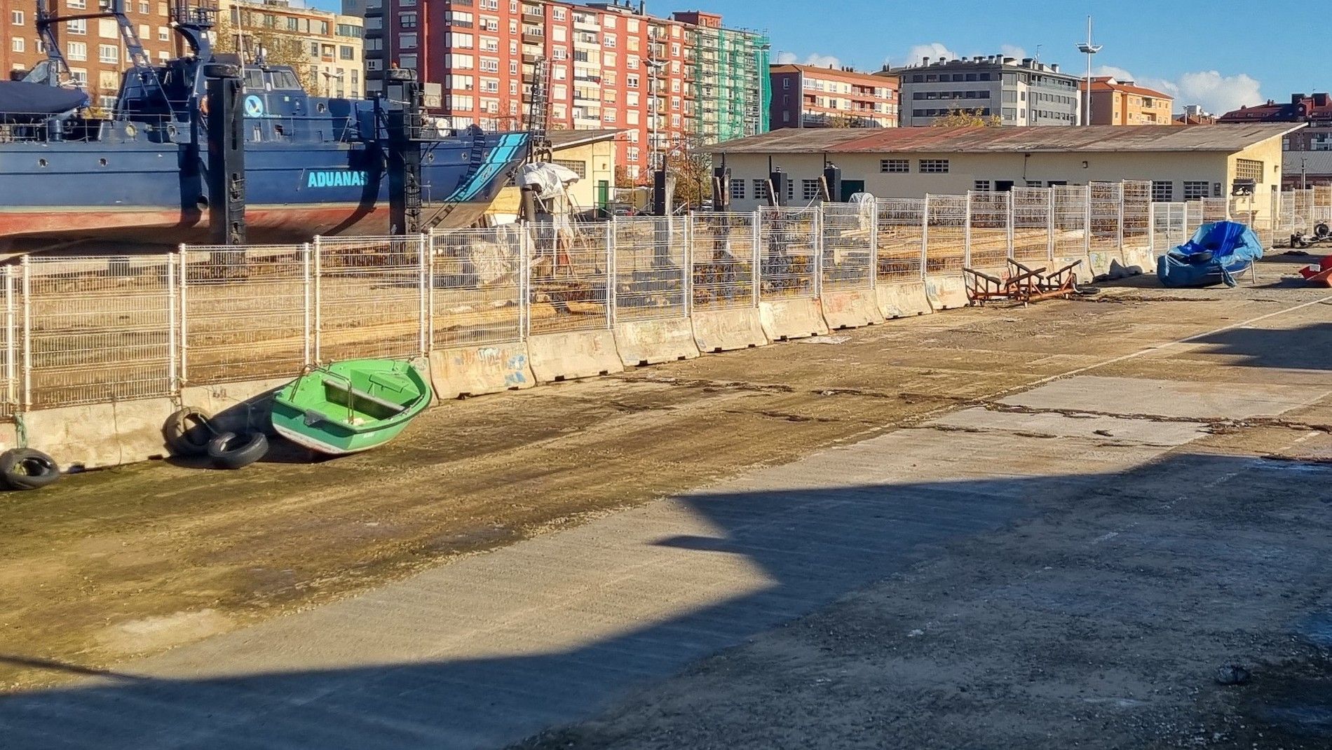 obras Rampa Varadero puerto Santander
