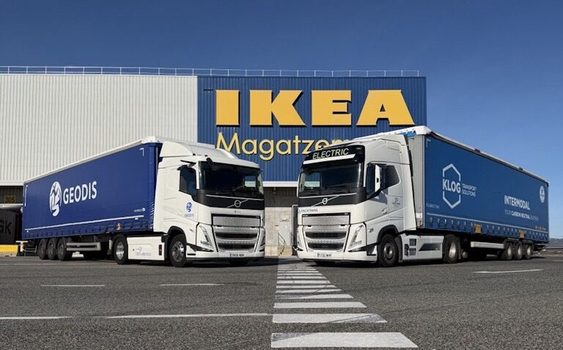 camiones electricos Ikea